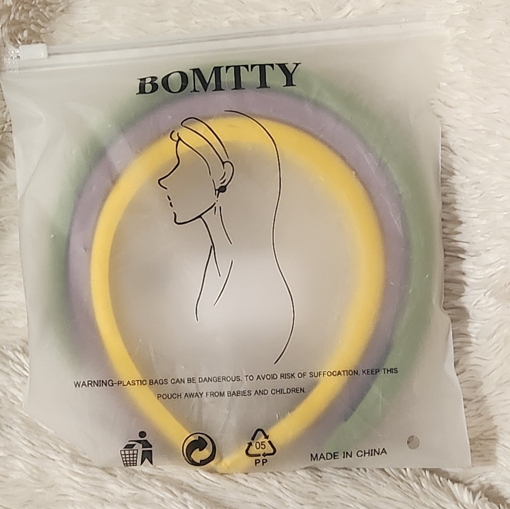BOMTTY 3-Pack Headbands